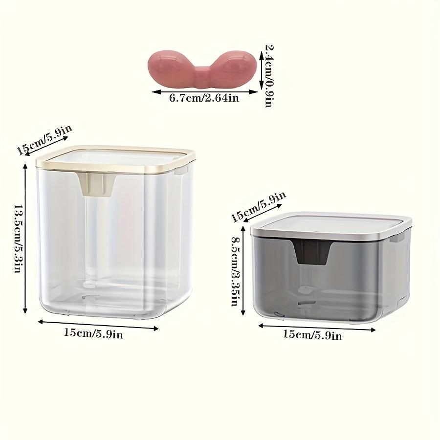 Hair Accessories Storage Organizers, Vanity Accessories Storage Holder Dustproof Box Laundry Storage Containers Bathroom