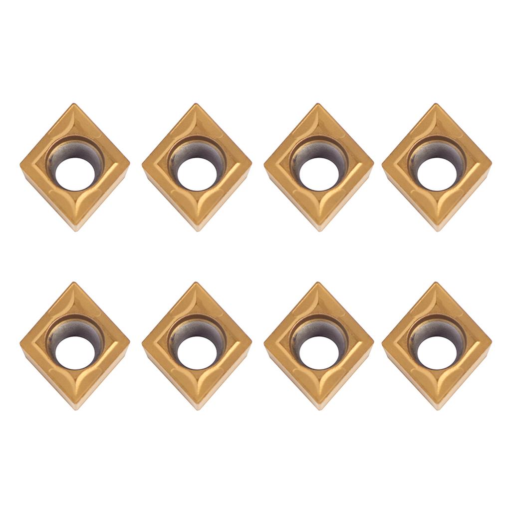 10pcs CNC Carbide Tips Inserts Blade Cutter Lathe Turning Tool With Box