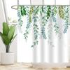 Rideau de Douche Imperméable Polyester Rideau de Salle de Bain Rideaux de Bain Rideau de Douche Hôtel Ménager Pour la Maison