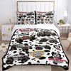 Monster Truck Duvet Cover Catroon Monster Jam Bedding Sets Soft Quilt Cover And Pillowcases For Teens