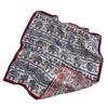 Summer new double-sided velvet scarf air-conditioned room with shawl women travel photo thin sunscreen 61 small square scarf