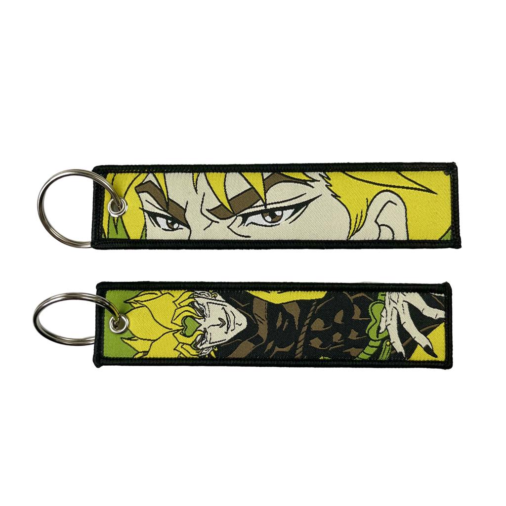 Anime Schloss Schlüsselanhänger Fan Geschenke Jet Tags Stickerei Schlüsselanhänger Niedlicher Auto Anhänger Schlüsselanhänger Schmuckstück Tasche Geldbörse Anhänger Zubehör Geschenke