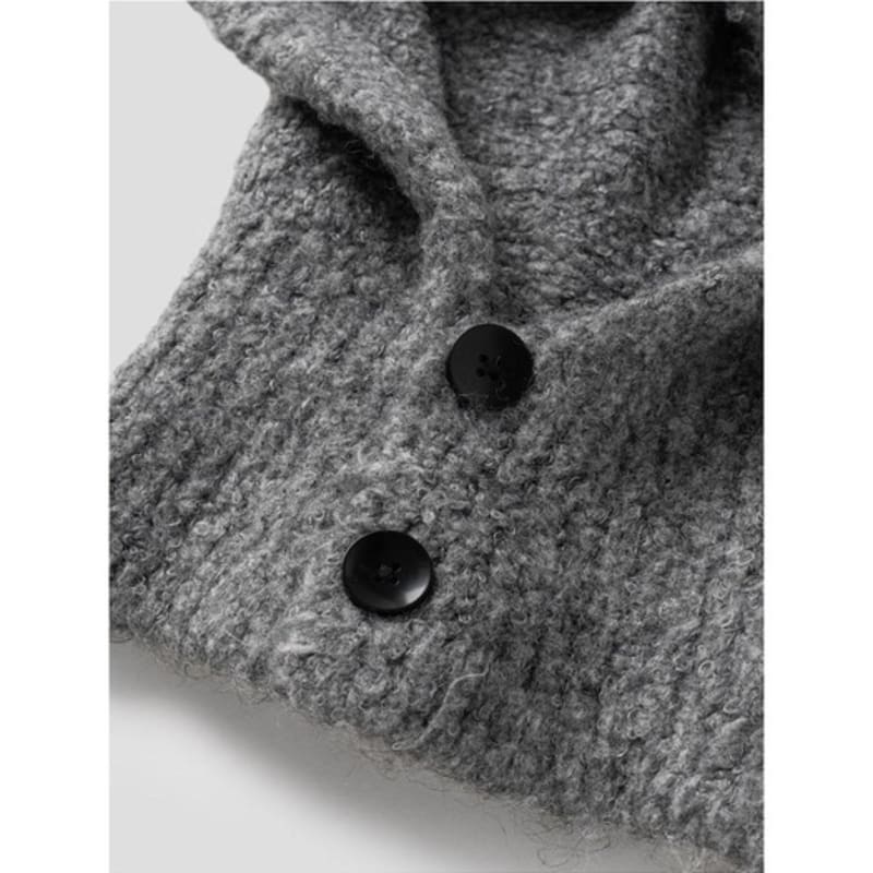 8seconds Buckle Button Balaclava Gray (195X8BWYE3)