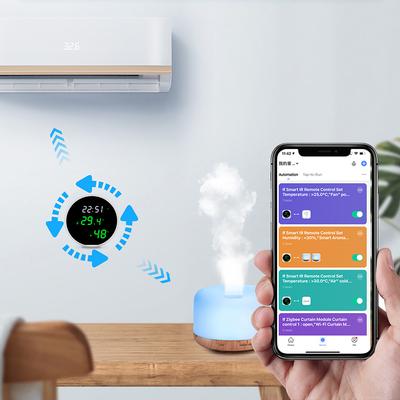 Sensori di umidità e temperatura Tuya Wifi APP Controllo monitor remoto per scenari domestici intelligenti