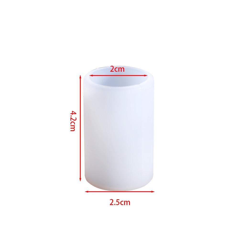 Cylinder Silicone Mold Hexagon Epoxy Resin Mould for DIY Epoxy Resin Candle Casting Molds Crafts Home Table Decoration