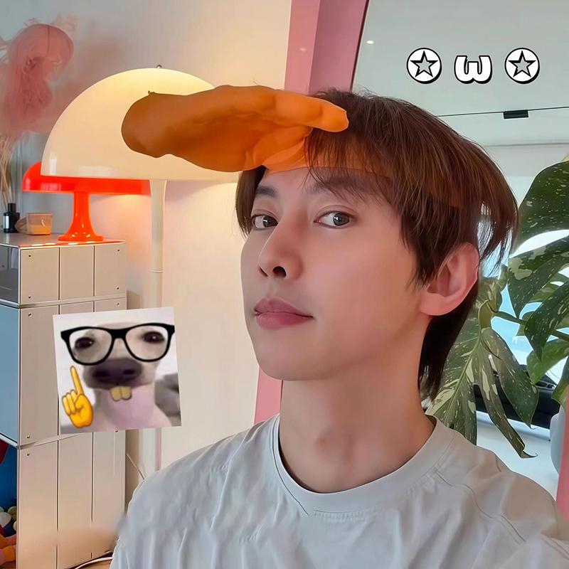 Funny Palm-Shaped Sun Hat 3D Printed Palm-Slap Sun Hats Hands-Free Hand Shade Hat Instant Sun Protection Visor Outdoor Travel