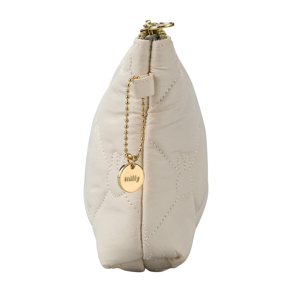 [Sifre] Miffy Quilted Pouch 7133-M B302 (Ivory)