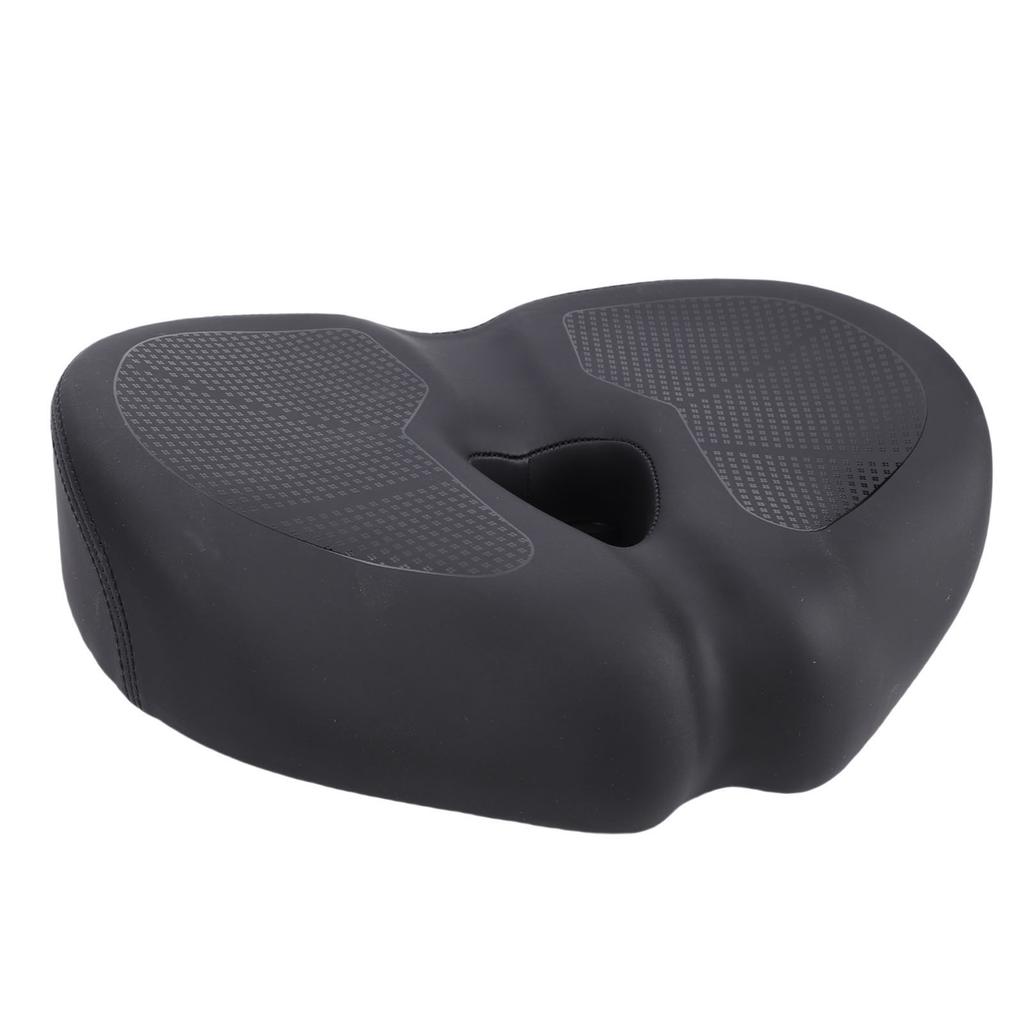 Oversized Bike Seat Cushion with Light Comfortable Soft Padded Breathable Bike Saddle Replacement for Mountain Folding Bike