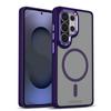 Bicolor Matte Clear For Magsafe Phone Case Samsung S26 Ultra S25 S24 S23 S22 Ultra Plus S25FE S25Edge Magnetic Shockproof Cover