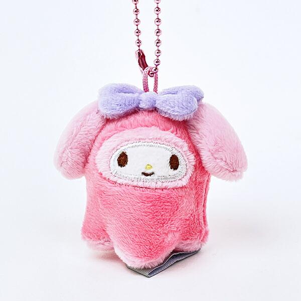Sanrio My Melody Plush Keychain Food Costume