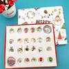 Hot Selling 24-Day Advent Calendar DIY Jewelry Surprise Box for Christmas Gifts