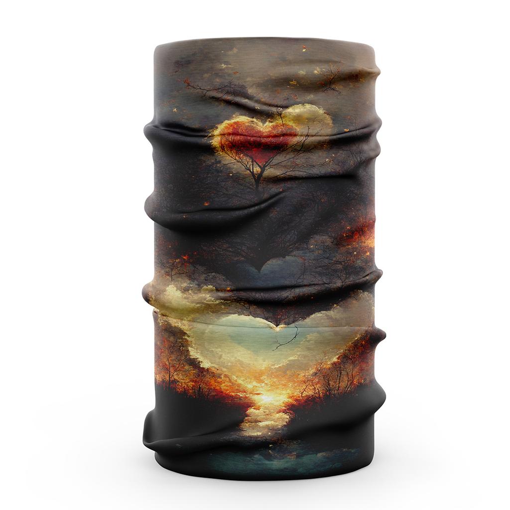 3D vizuální efekty Hladší ledové hedvábí Tkanina Obličejová bandána Šátek Prachotěsný Nákrčník Prodyšný Unisex Turistika Cyklistika Pokrývka hlavy