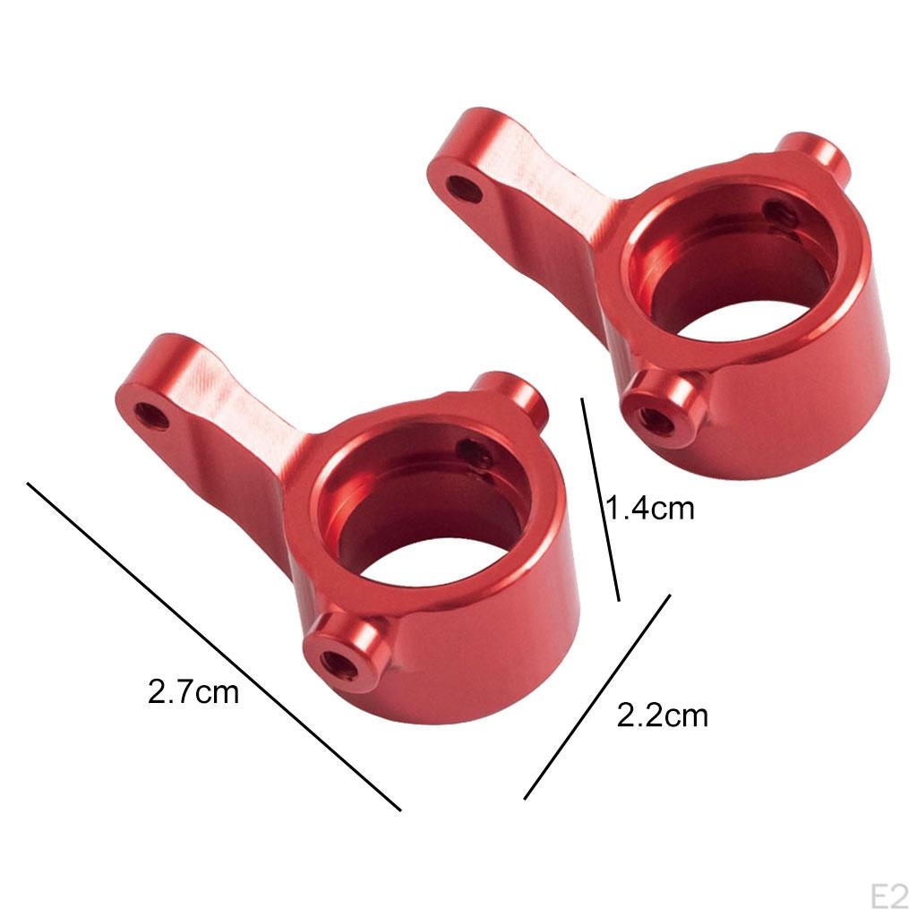 Alloy Front Steering Cup for Axial Jr 1:18 AX90052 RC, Easy To Install Remove