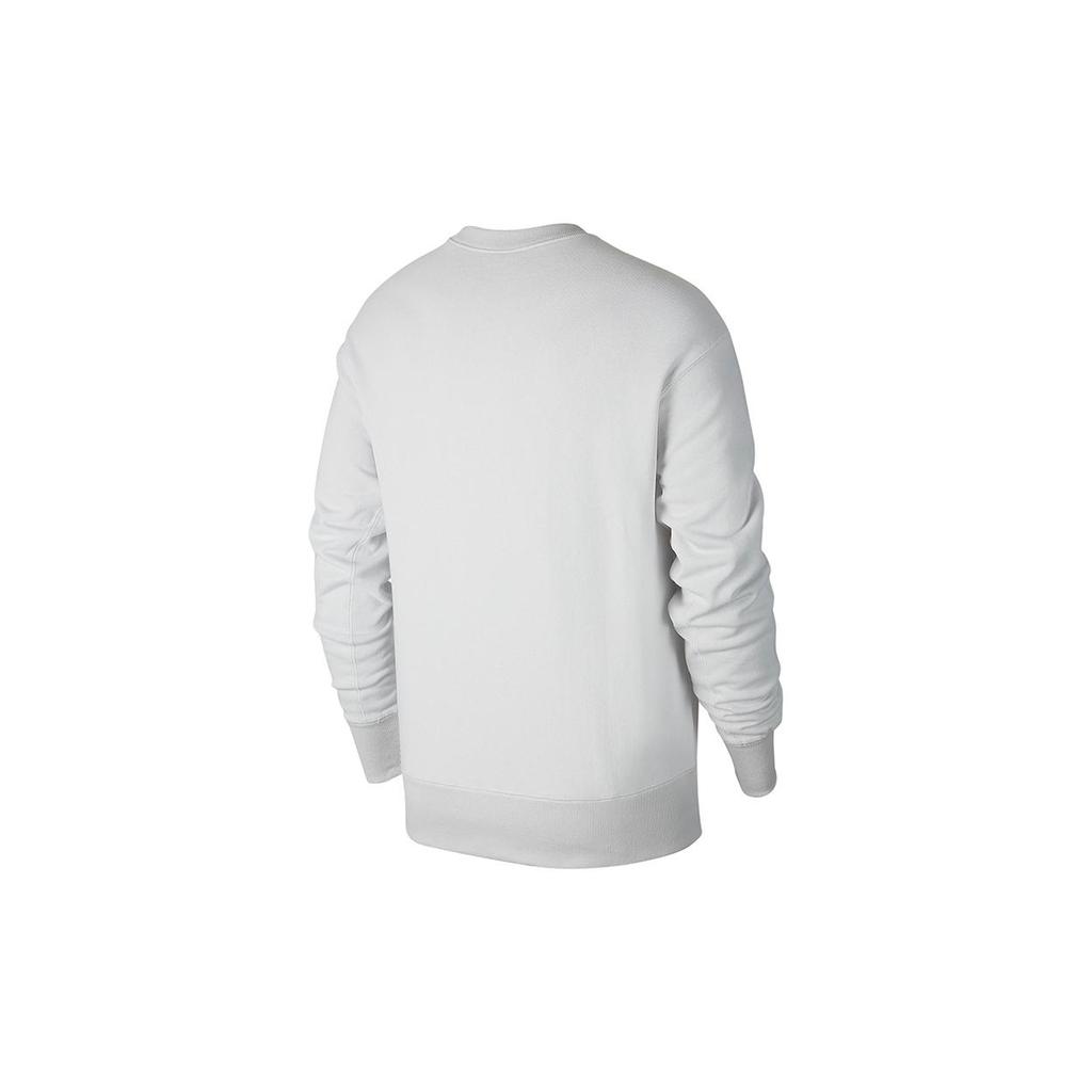 Nike Sweatshirts Men's Gray Crew Neck Moderate Regular DA0022-025