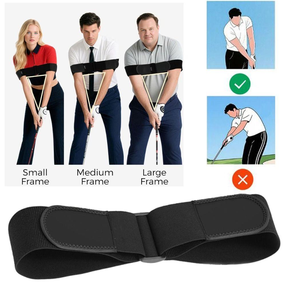 Elastic Golf Swing Training Aid Adjustable Golf Swing Strap  Golf Training Accessories