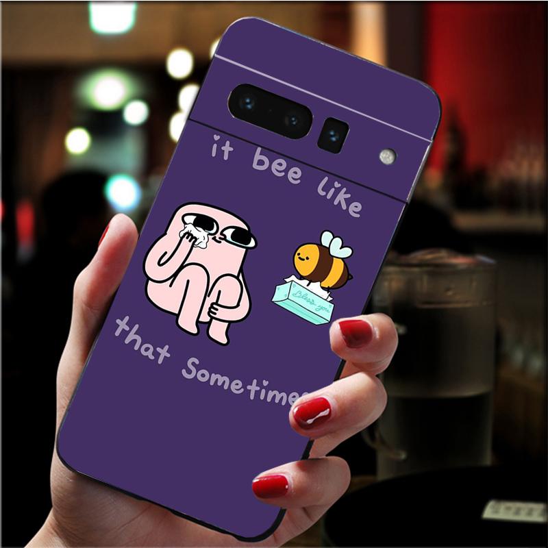 Phone Case for Google Pixel 7 Pro 7 6A 6 Pro 5A 4A 3A Pixel 4 XL Pixel 5 6 4 3 XL 3A XL 2 XL Cute Cartoon Ketnipz Case Funda
