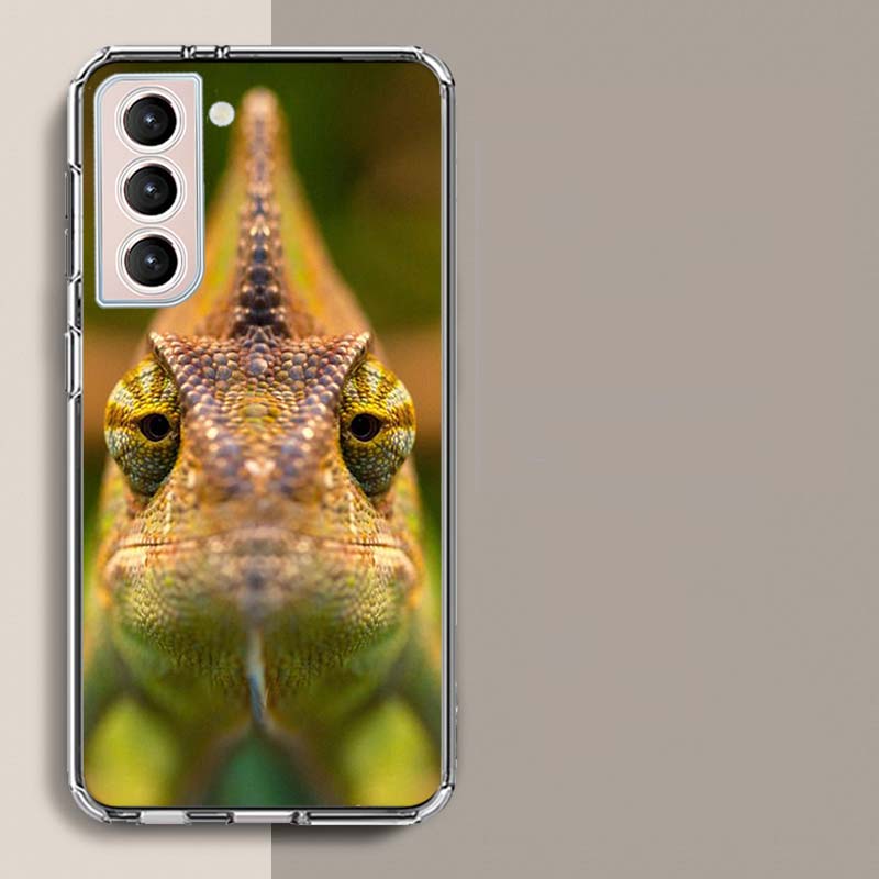 

Chameleon Funny Wildlife Phone Case For Samsung A16 A26 A36 A56 A17 A15 A25 A35 A55 A14 A24 A34 A54 A04S A05S Galaxy Note 20 10 Samsung A56 5G