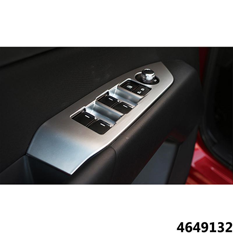 ABS Chrome For MAZDA CX-5 CX5 2nd Door Window Glass Lift Switch Button Decoration Trim Covers Car Interior Accessories 2017