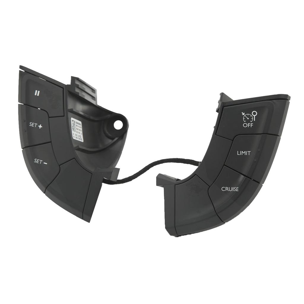 Steering Wheel Control Switch Button 4112QK Multifunction Car Accessories Replacement for Peugeot 508 508SW 2011‑2018