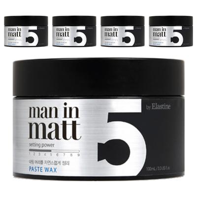Elastine Men In Matte Paste Hair Wax 5 Pcs 80g
