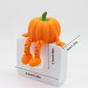 Halloween Pumpkin Figurine 3D Printed Sitting Pumpkin Desktop Halloween Decorations Creative Party Gift Ornaments