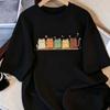 Adorable Five Pastel Cats T-Shirt Cute Kawaii Kittens Graphic Tee Casual Crewneck Top Tshirt for Men Women