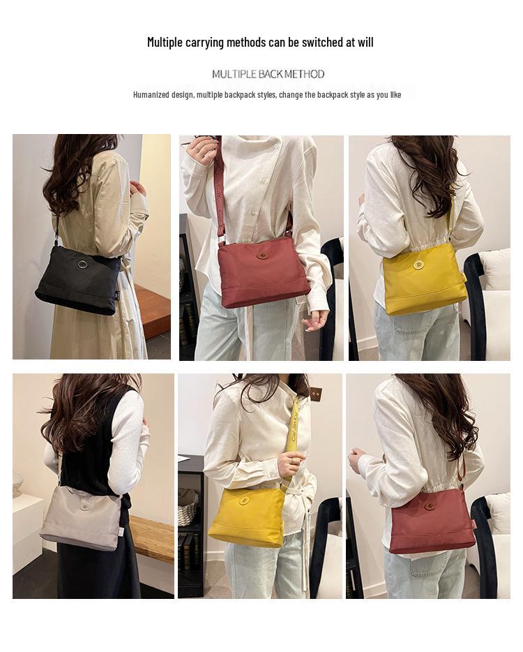 Trendy Oxford Cloth Women's Single-Shoulder Crossbody Bag
