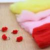 MNFT 8Packs Soft Colorful Egg Yarn Glow Bug Yarns Fiber Baitfish Lure Parachute Fly Tying Material Streamer Flies
