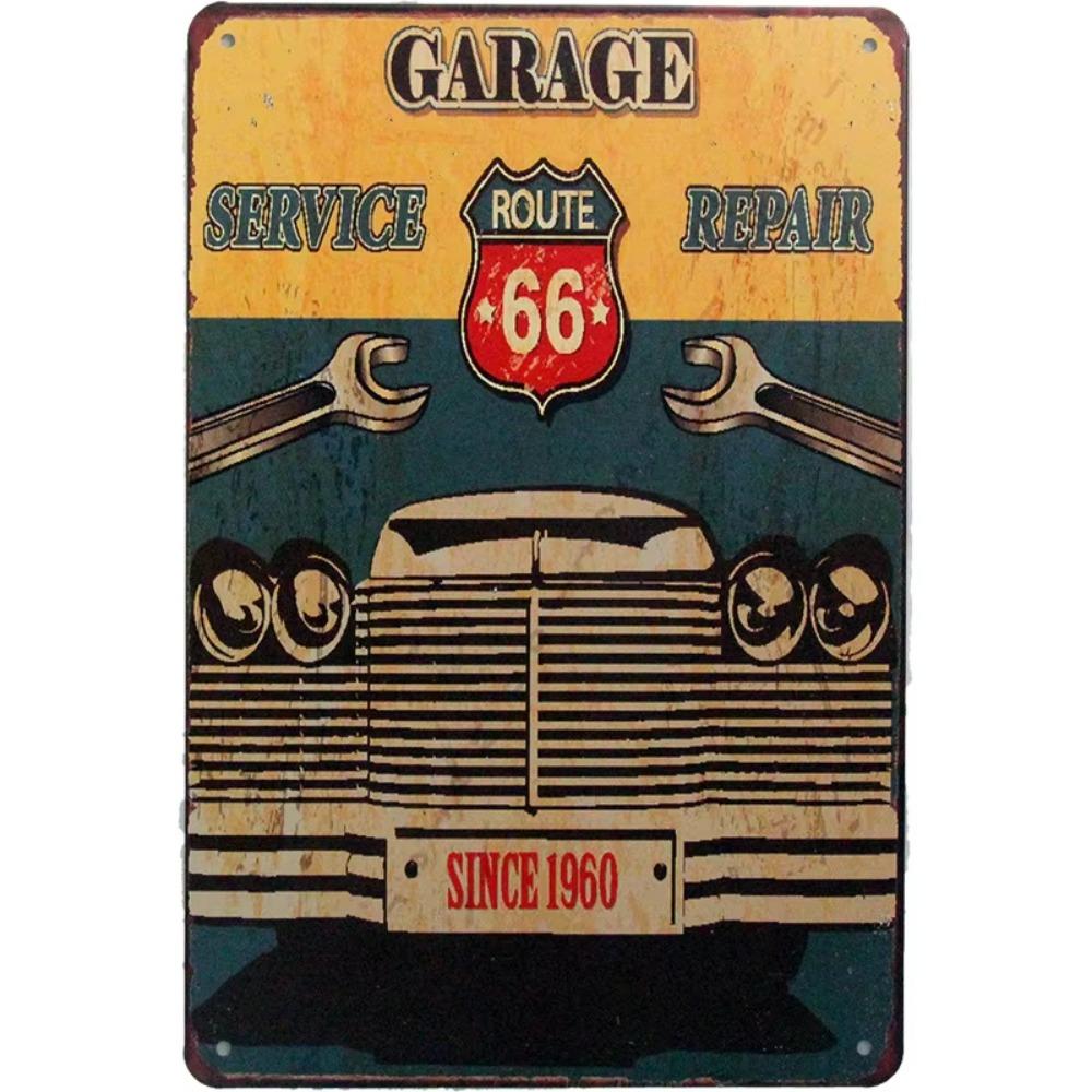 Retro Tin Art in European and American Industrial Style with Human Figures - Creative Wall Decor Paintings Ideal for Bars,