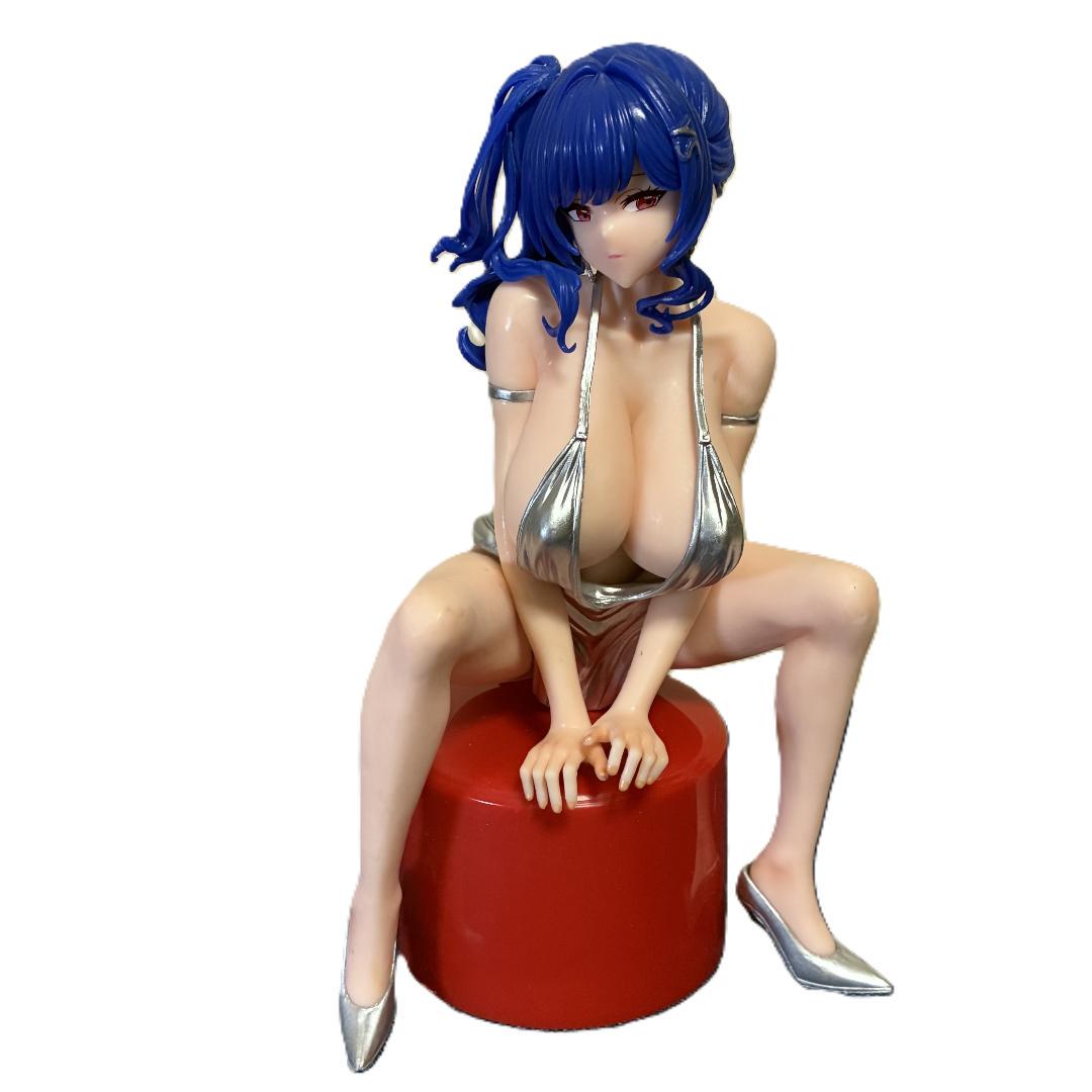 

[USED] Azur Lane Saint Louis Sitting Sexy Figure Made in Japan