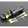 2 3 4 Pin Waterproof Electrical Wire Connector Car Truck Terminal Plug 15 Sets
