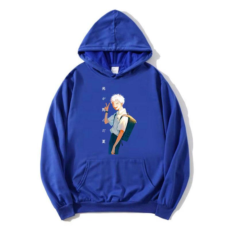 Comic The Summer Hikaru Died  Hoodies Cartoon Graphic Sweatshirts Long Sleeve Women Men Sudaderas Fleece Female Tops