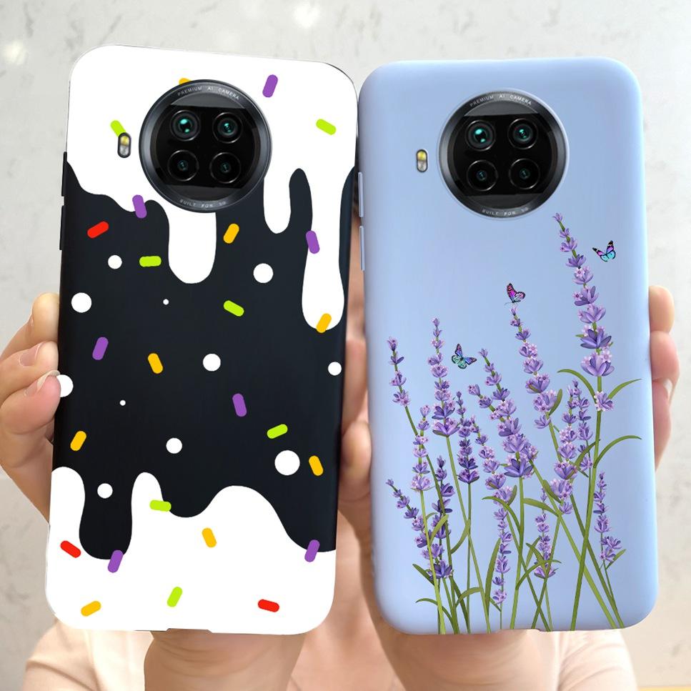 ForXiaomi Mi 10T Lite Case Cute Cartoon Cat Painted TPU Silicone Back Cover For Xiaomi Mi 10T Lite 5G 10Tlite Phone Case Funda
