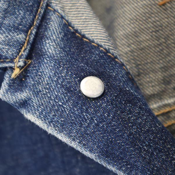 Levi's 60s 70s Big E 558 3rd Long Button Back 525 Long sleeve Denim Jacket Men's Used