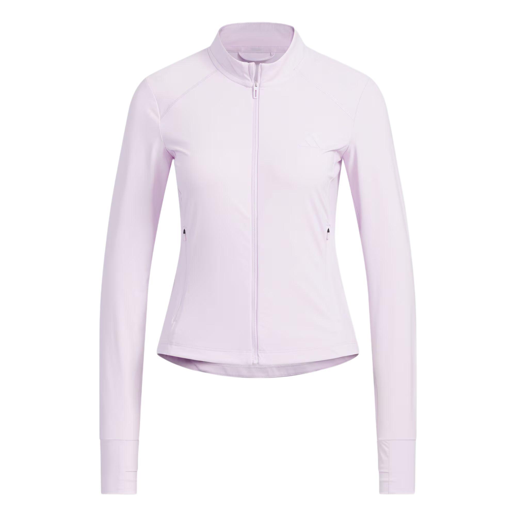 

Adidas Tech Knit Sports Fashion Zip Jacket Women Jackets Ice-Lavender KE5781 XL