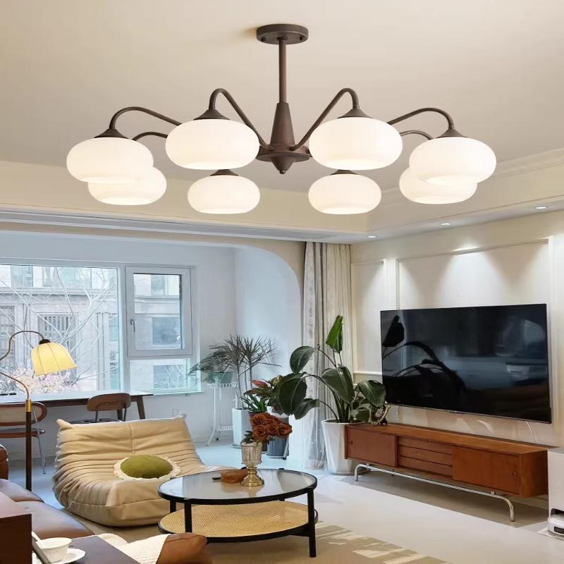 2026 Modern Retro Vintage Style Chandelier - High-End Design for Living Room, Dining Room, or Bedroom