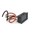 DC0-100V 10A 50A 100A Voltmeter Ammeter Red Blue LED Amp Dual Digital Volt Meter Gauge 0.28'' LED Display 50A 100A Diverter