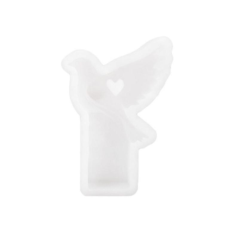 Multipurpose Silicone Mould For Doves Shaped Candle Soap And Chocolate Crafting With Easy Demolding