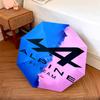 1 PC Automatic Folding Umbrella - Alpine F1 Pattern, Portable & Foldable Design with 8 Ribs, Christmas Birthday Gifts