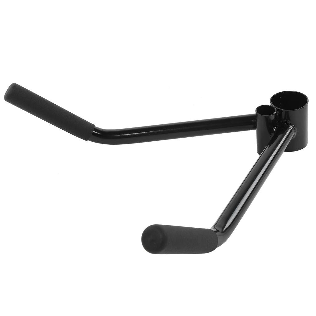 TBar Pulley System Barbell Steel Handle Rowing Core Strength Workout Gym Accessories