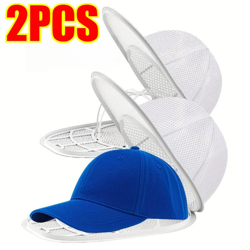 Washable Laundry Bag Washing Machine Hat Washing Protector Hat Cleaning Machine Anti-Deformation Secure Hat Storage Solution