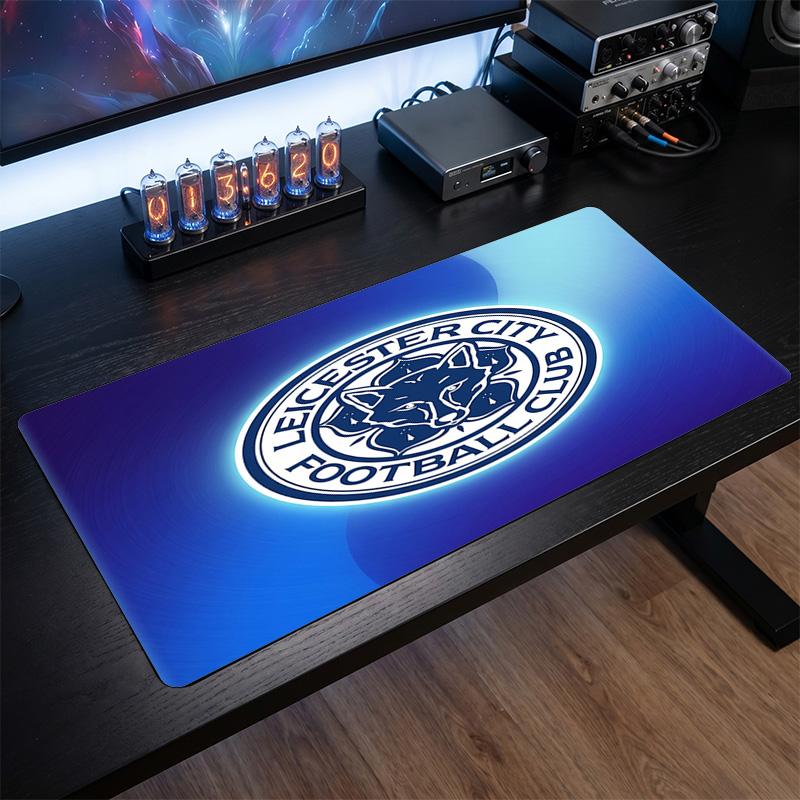 Leicester City Football Print Large Mouse Pad, Anti-Slip Extended Gaming Desk Mat for Office Home