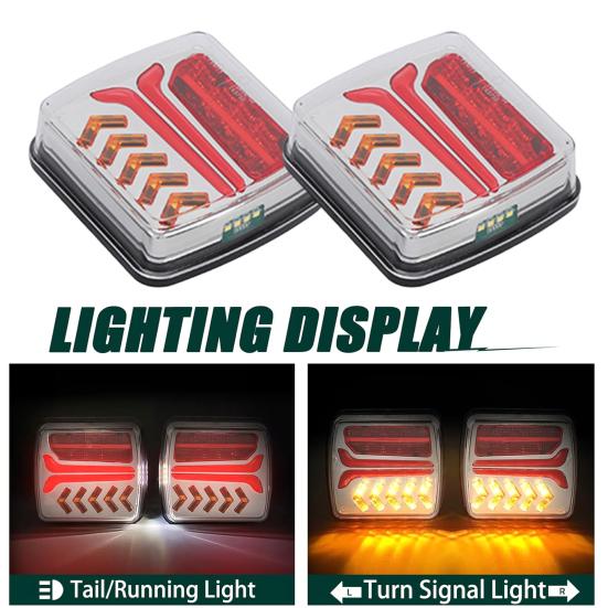 Magnetic Wireless Trailer Lights Kit High Lumens Super Bright IP67