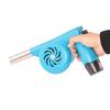 Electric BBQ Fan Air Blower DC12.6V Camping Cooking Stove Bellows +2x Batteries