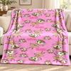 Brainrot blanket Flannel Blanket Soft Cozy Plush Throw for Sofa Bed Lightweight Home Decoration Outdoor camping