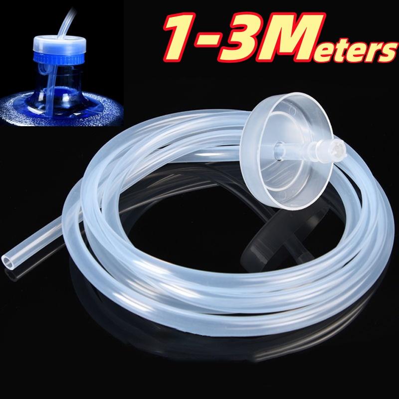 3-1M Silicone Hose High Temperature Nontoxic Food Grade Clear Transparent Pipe For Water Pipes On Bottled Water Dispensers