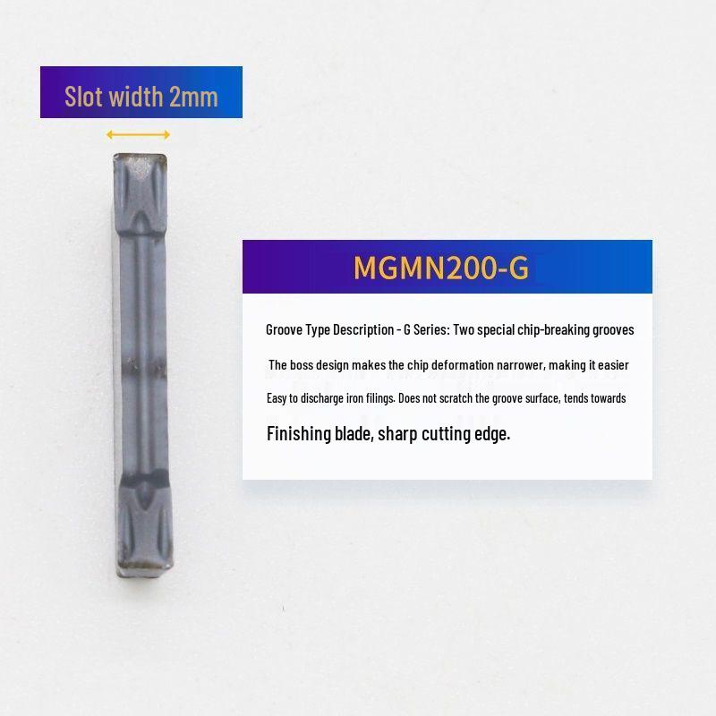 CNC Lathe Grooving Inserts MGMN300-M End Face Cutting Tools