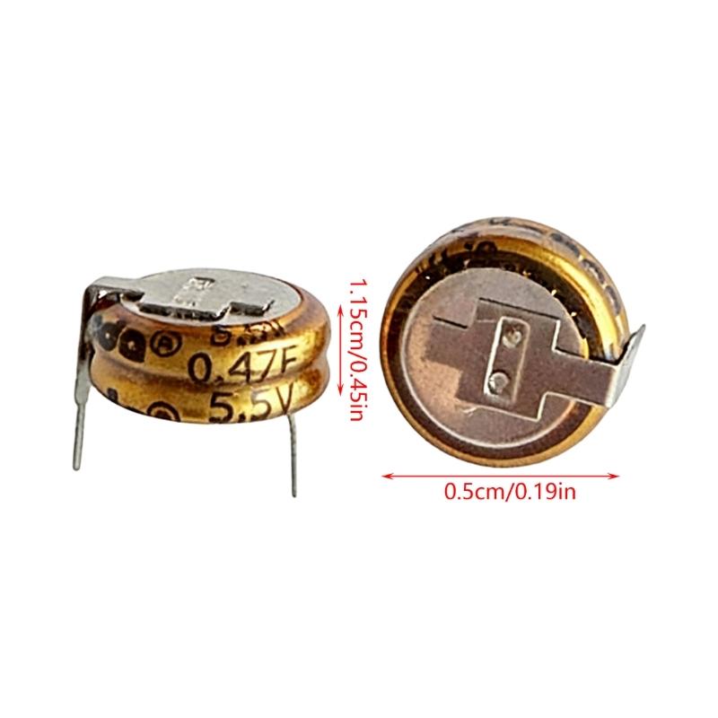 High Power Density 0.47F 5.5V Super Capacitor for Energy Buffer and Voltages Stabilization Applications