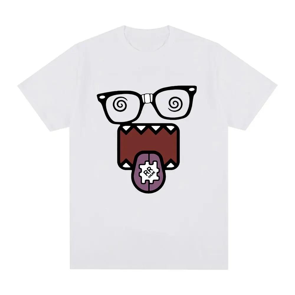 Fashion Kawaii Oversized Men T Shirt Pattern Y2K Cotton Print Round Neck Loose T-shirt Summer Women's Street Couple Tee Clothing