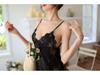 Sexy Temptation Lace Ice Silk Nightdress - Erotic Backless Lingerie for Women